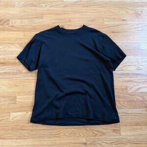 Lady White Co. 2-Ply Gauze T-Shirt Black Large